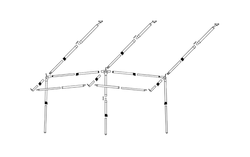 Dorema Frame Voortent President/Smaragd FTP Fiber