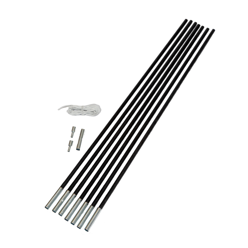 Boogstok reparatieset 9,5mm 4,8m