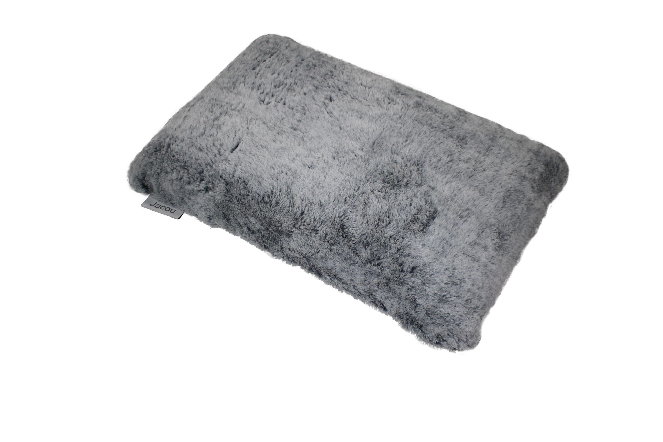 Rabbit fleece pillow jacou