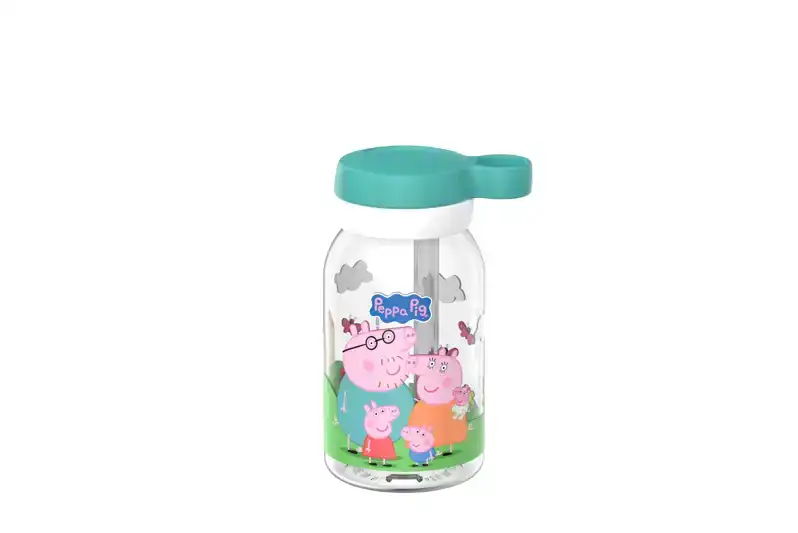 Mepal Campus Drinkfles met Rietje 450 ml - Peppa Pig