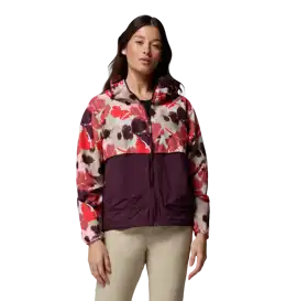 Spire Valley Printed Hooded Windbreaker