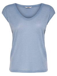 Silvery Lurex Top