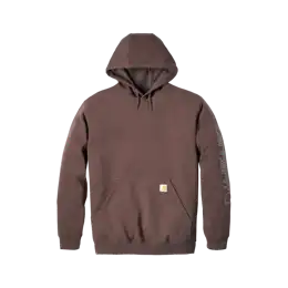 Sleeve Logo Hooded Sweatshirt