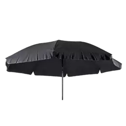 Parasol met knikarm Ø 200 cm (zwart)