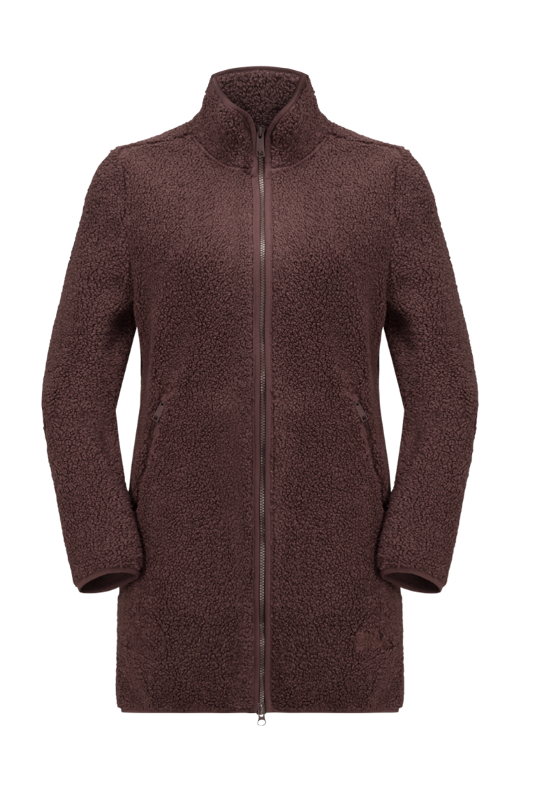 High Curl Fleece Jas