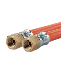 Gasslang PVC Inch Links 1 Meter