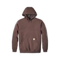 Sleeve Logo Hooded Sweatshirt