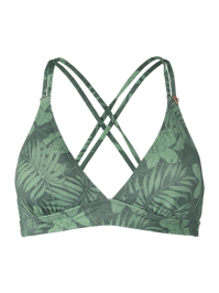 Delphina-Leaf Dames Bikini Top