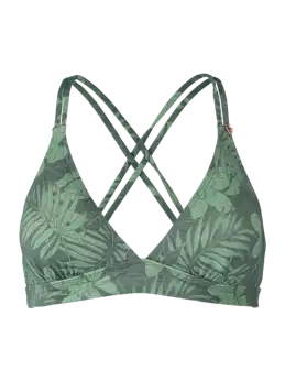 Delphina-Leaf Dames Bikini Top