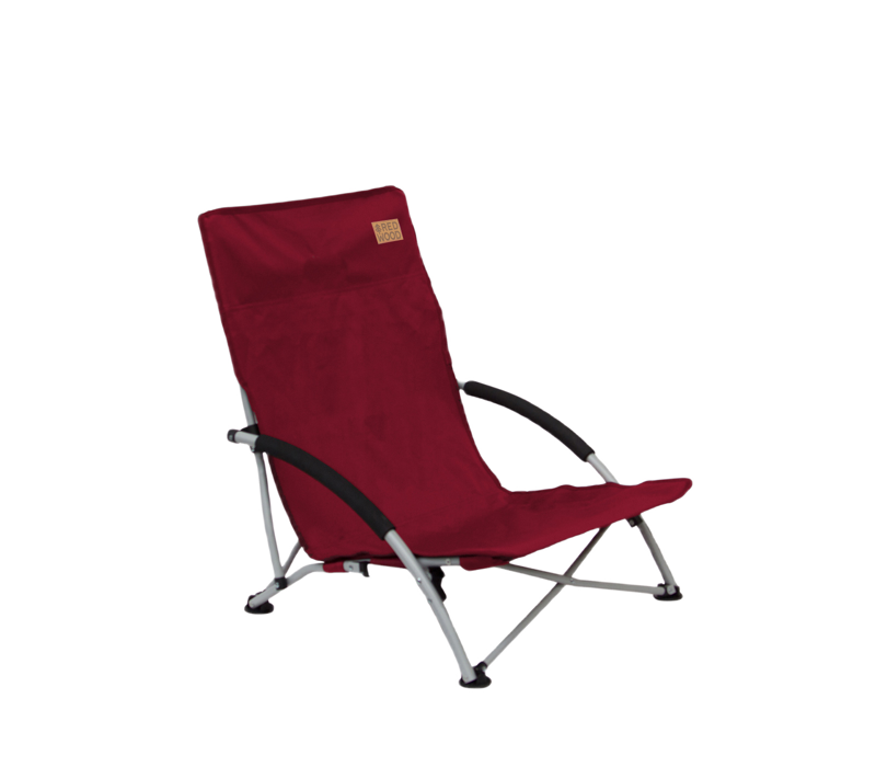 Redwood Beach Chair Red