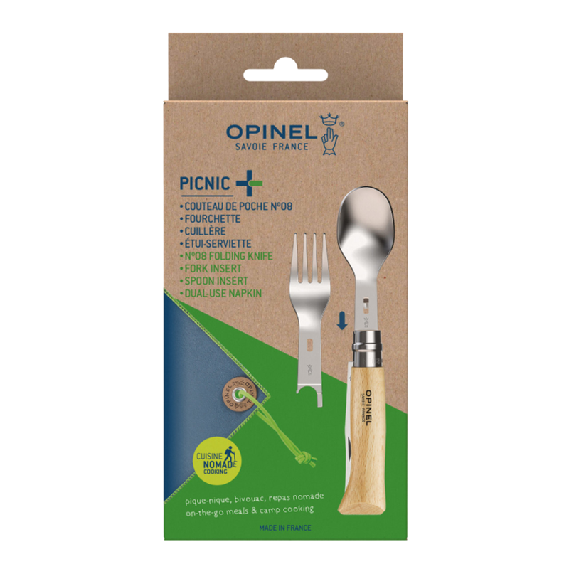 Opinel Picnic Plus 4-delig Bestekset