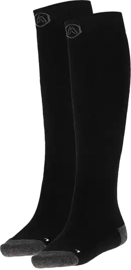 Ski Socks Plain 2-Pack Skisokken
