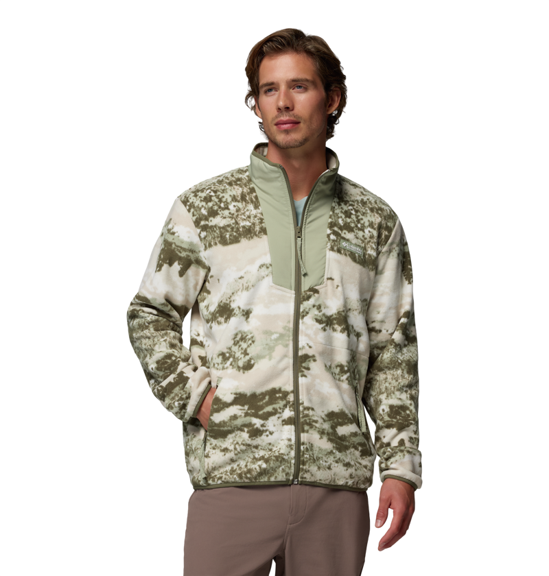Grijs crème bruin gestreept wollen vest met fleece gevoerde capuchon handgebreide streep hoodie met rits warme gebreide zakken wisselt heren dames - Nederland