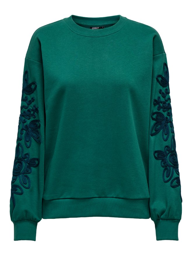 Only Trui Onljanis L/s O-neck Cs Swt 15332571 Bayberry/henna Flow Dames Maat - M