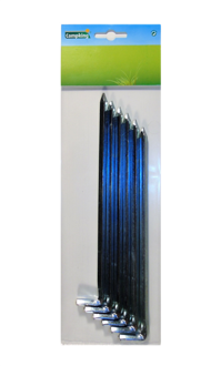 Grondpen Vierkant 20 cm (6 stuks)