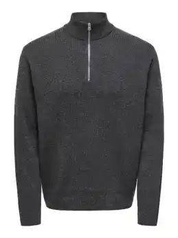 Ting Life Reg Half Zip Knit