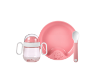 SET BABYSERVIES MIO 3-DELIG - DEEP PINK