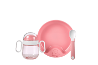 SET BABYSERVIES MIO 3-DELIG - DEEP PINK