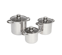 Royal Plus RVS Pannenset