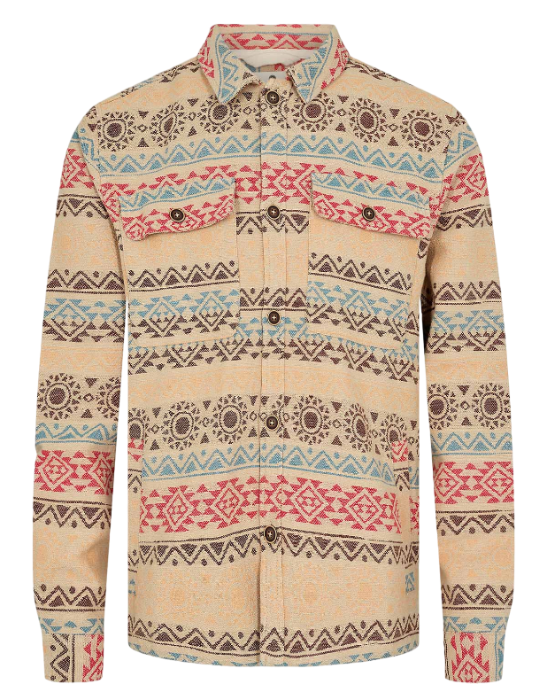 Lion Jacquard Blouse