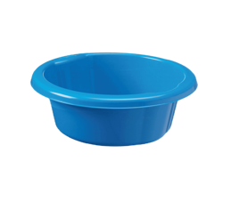 Water-line wasbak rond 5L blauw