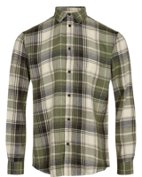 Leif Flannel Check Blouse