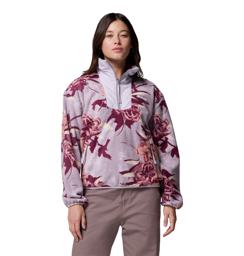 Sequoia Grove Printed Half Zip Fleece