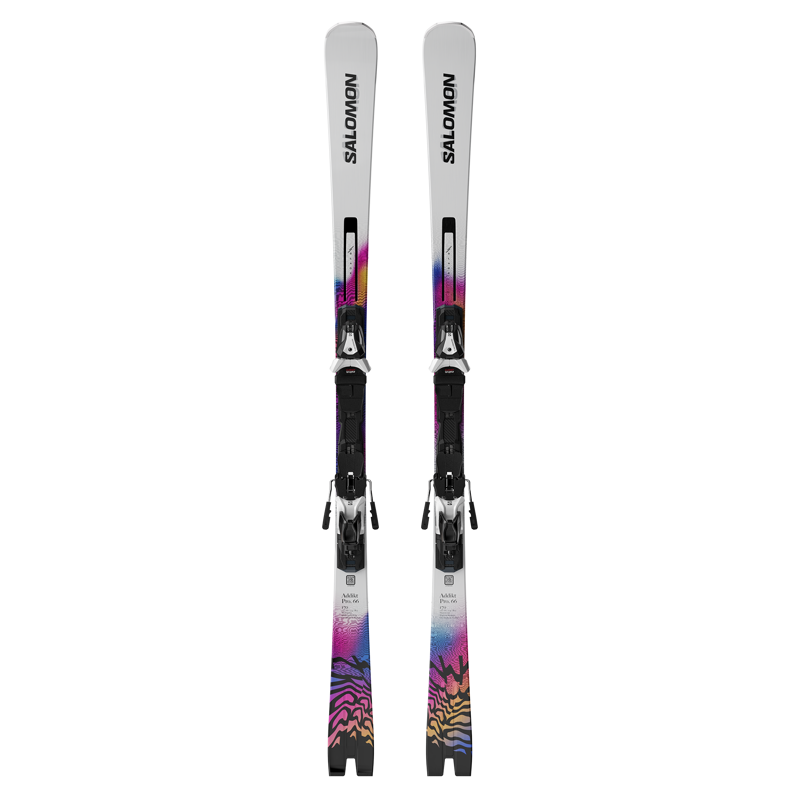 E Addikt Pro 66 Ski's + Bindingen