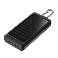15W Go2 Zonne-energie Powerbank + Lamp