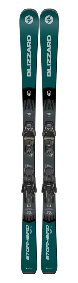 Stormbird 76 Ti Ski's + Bindingen
