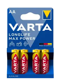 Longlife Max Power AA 4-pack Batterijen