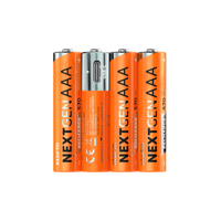 NextGen AAA Batterijen USB-C Oplaadbaar - 4 Stuks