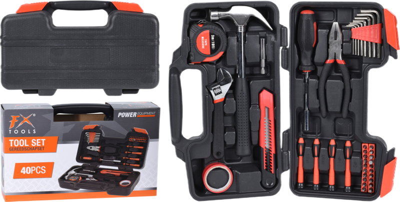 Fx Tools Gereedschapset 40dlg