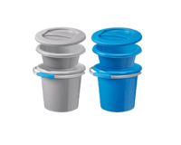 Water-line emmer set 12L grijs