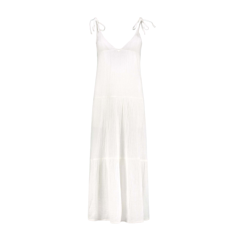 Bogota Mousseline Waffle Jurk