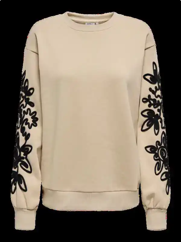 Only Trui Onljanis L/s O-neck Cs Swt 15332571 Humus/henna Flow Dames Maat - S