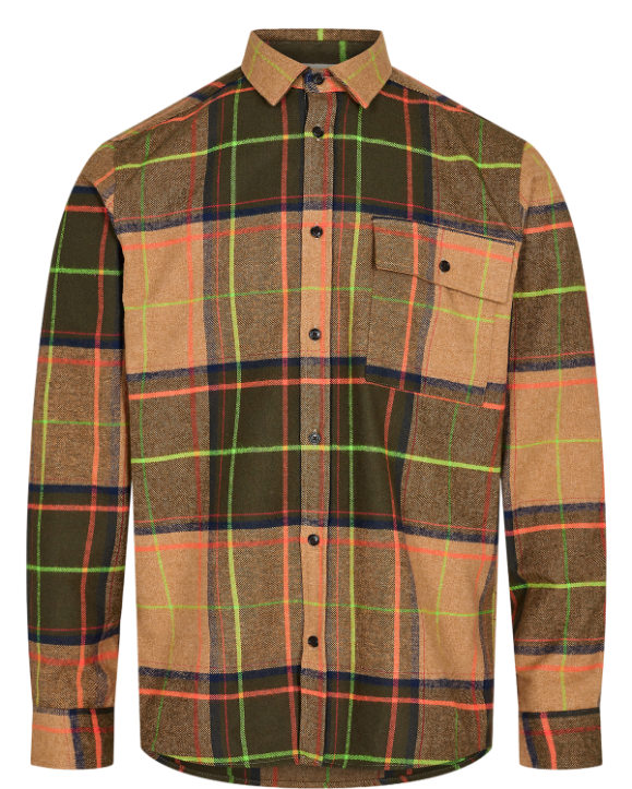 Leif L/S Checked Blouse