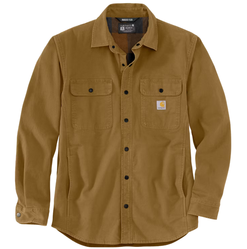 Canvas Fleece-Lined Jacket