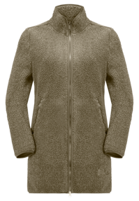 High Curl Fleece Jas