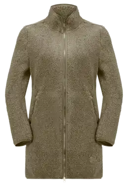 High Curl Fleece Jas