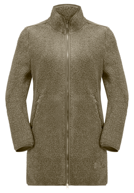 High Curl Fleece Jas