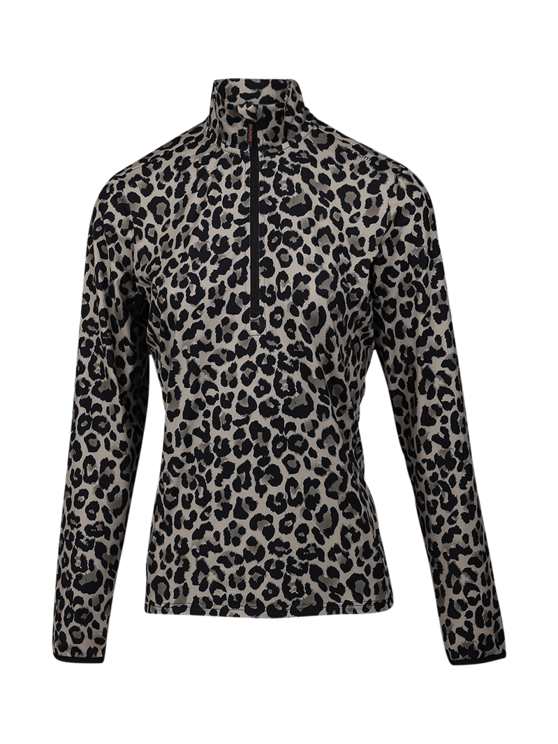 Rodika-Print Fleece Trui