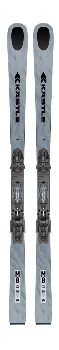 M8 72 Prem Ski's +  Bindingen