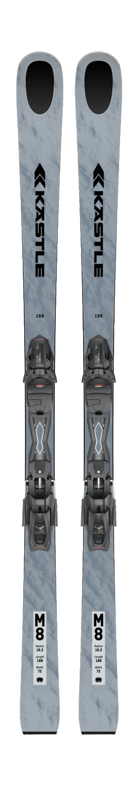M8 72 Prem Ski's + Bindingen