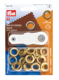 Zeilringen Messing Ø11mm