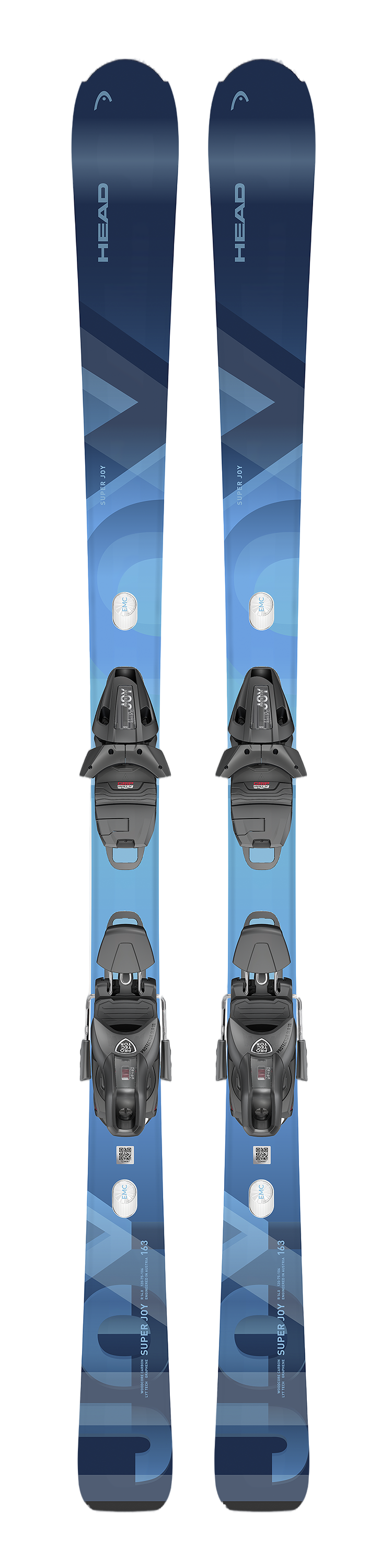 E-super Joy Ski's + Bindingen