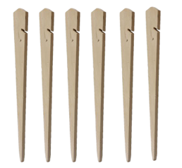 Tentharing Hout 30 cm (6st.)