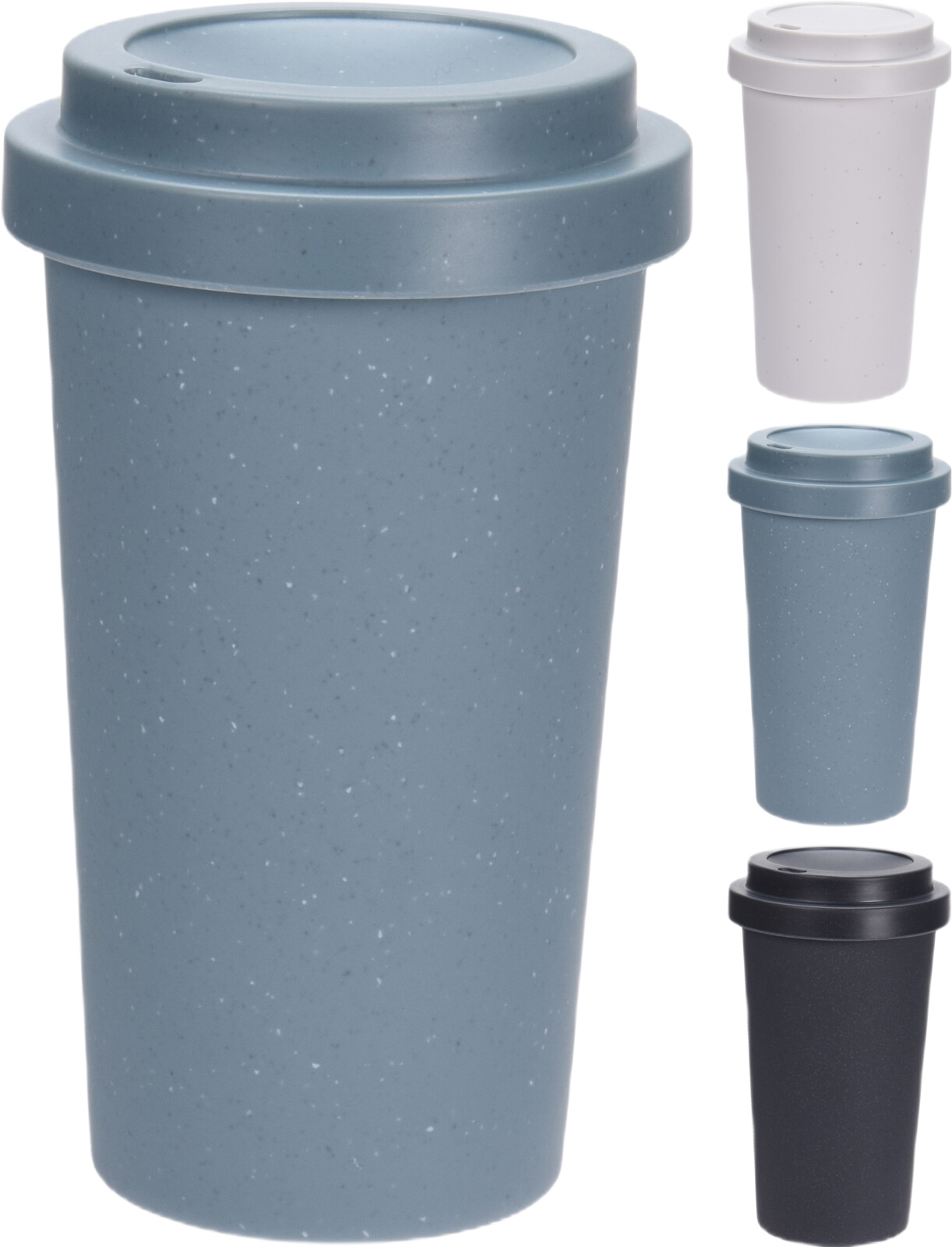 Drinkbeker met deksel 450ml