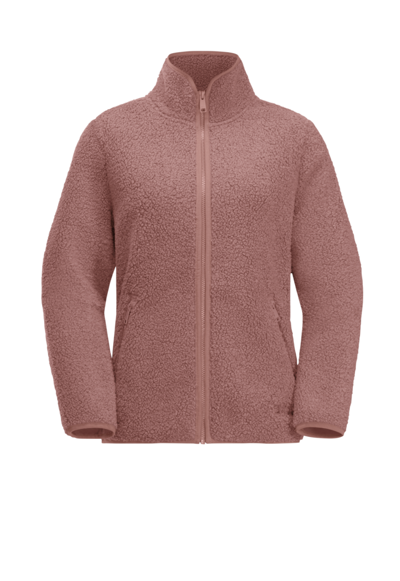 High Curl Fleece Jas