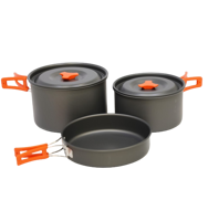 Hard Anodised Cook Kit (4 pers.)